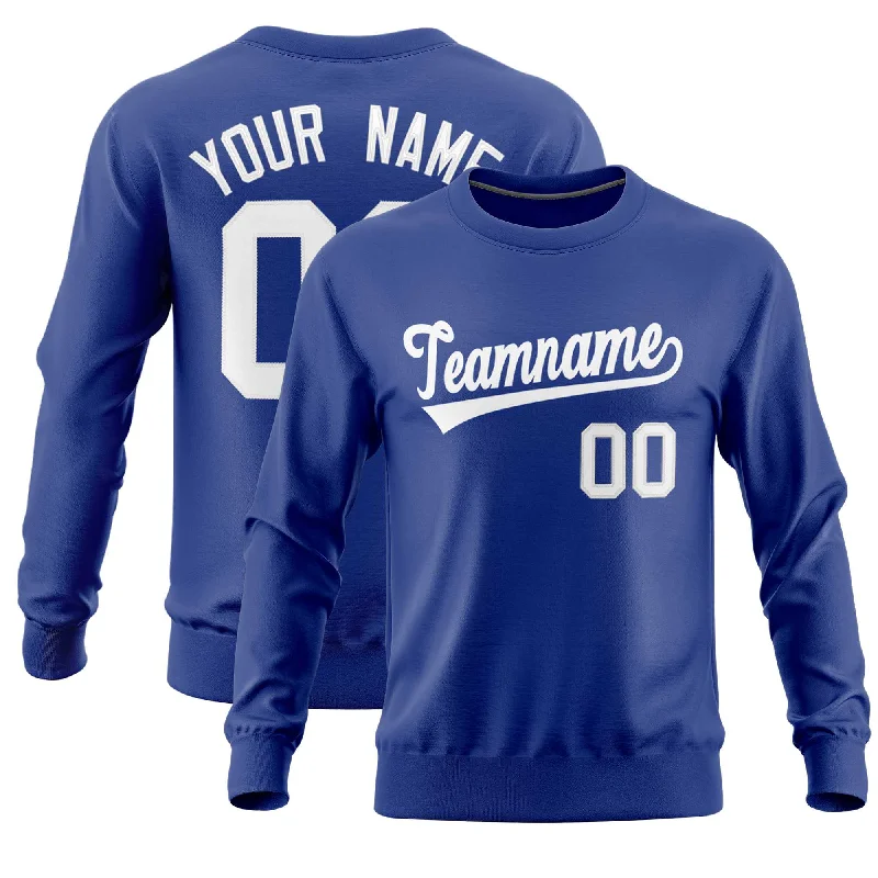 Custom Royal Classic Style Personalized Uniform Pullover Hoodie Confident Men's Power Custom Royal Classic Style Personalized Uniform Pullover Hoodie Confident Men's Power
