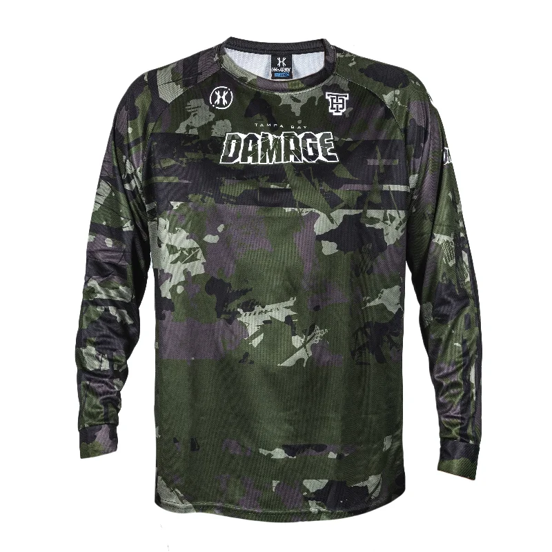 Tampa Bay Damage Longsleeve Practice Jersey Artistic Men's Avant