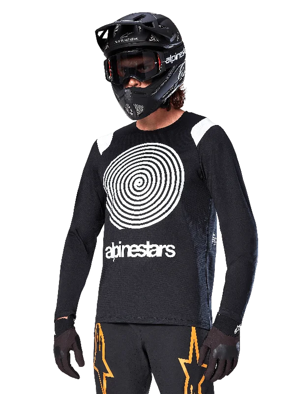 A-Supra Oscar Jersey - Long Sleeve Polished Men's Silk