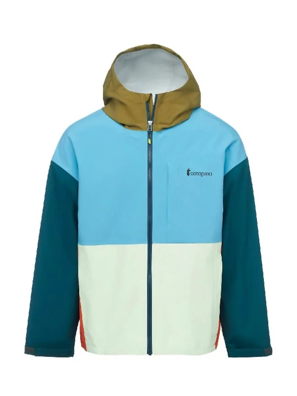 Men's Cielo Rain Jacket In River/deep Ocean Vacation