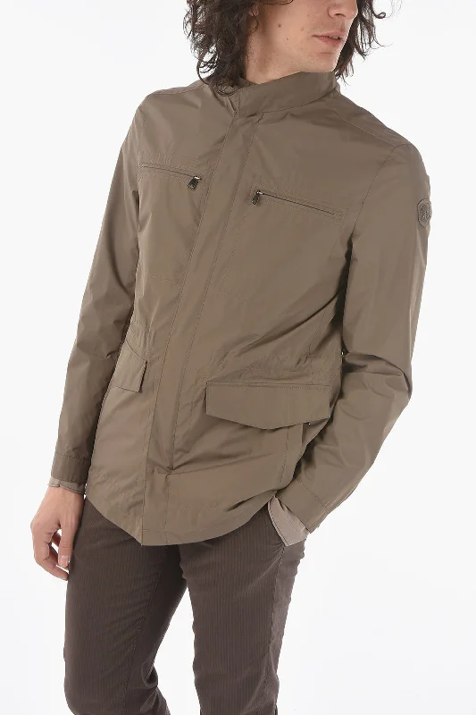 Corneliani Id Hidden Closure Caprice Utility Jacket Cozy Men's Sherpa
