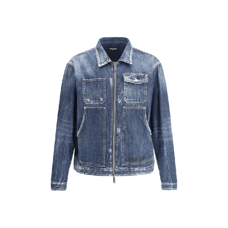 Dsqua² Carpenter Jean Men's Jacket Trendy Men's Scandinavian