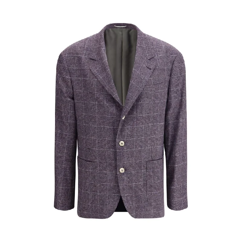 Brunello Cucinelli Blazer Men's Jacket Relaxed Men's Beach