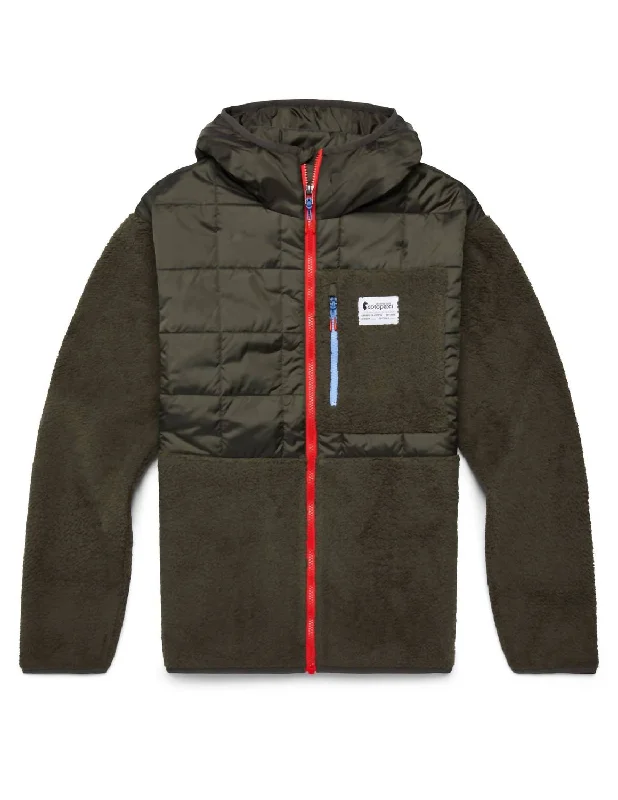 Trico Hybrid Jacket In Iron 2 Bold Men's Statement