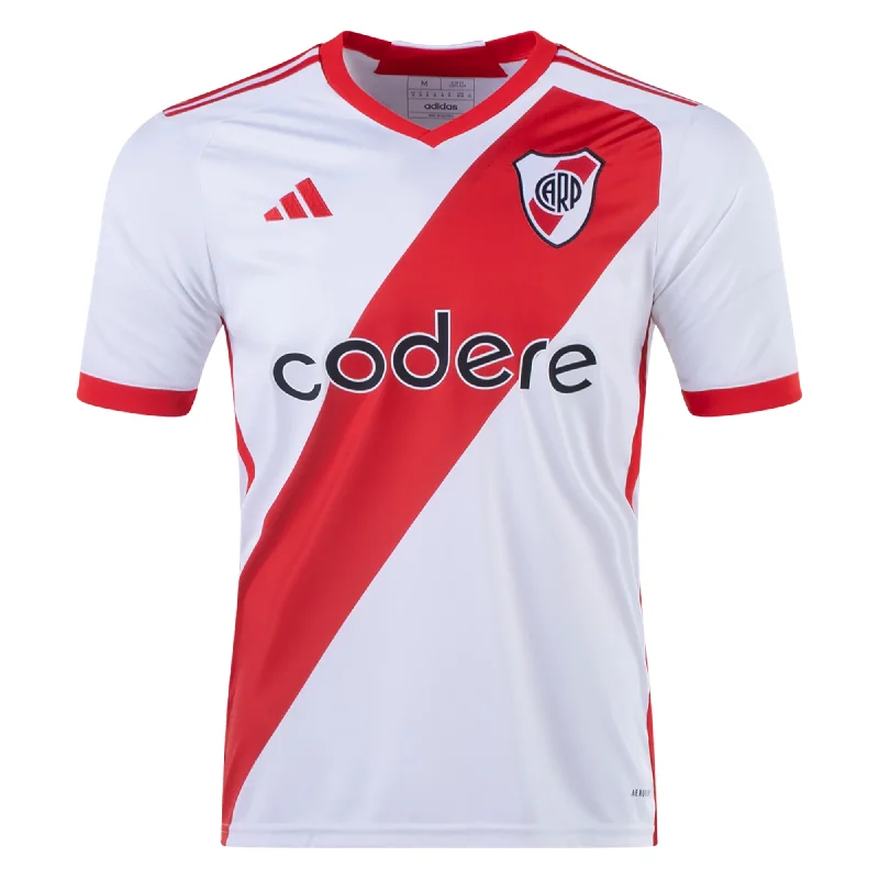 adidas River Plate Home Jersey 23/24 (White/Red) Organic