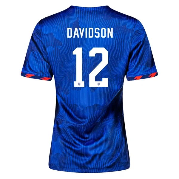 Nike Womens United States Tierna Davidson 4 Star Away Jersey 23/24 w/ 2019 World Cup Champion Patch (Hyper Royal/Loyal Blue) Sophisticated Men's French Nike Womens United States Tierna Davidson 4 Star Away Jersey 23/24 w/ 2019 World Cup Champion Patch (Hyper Royal/Loyal Blue) Sophisticated Men's French