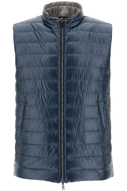 Herno Men's Reversible  Polyamide Gilet Vintage Men's 1970S Disco