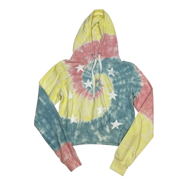 Sweatshirt Hoodie By Chrldr In Tie Dye Print, Size: S Lumberjack