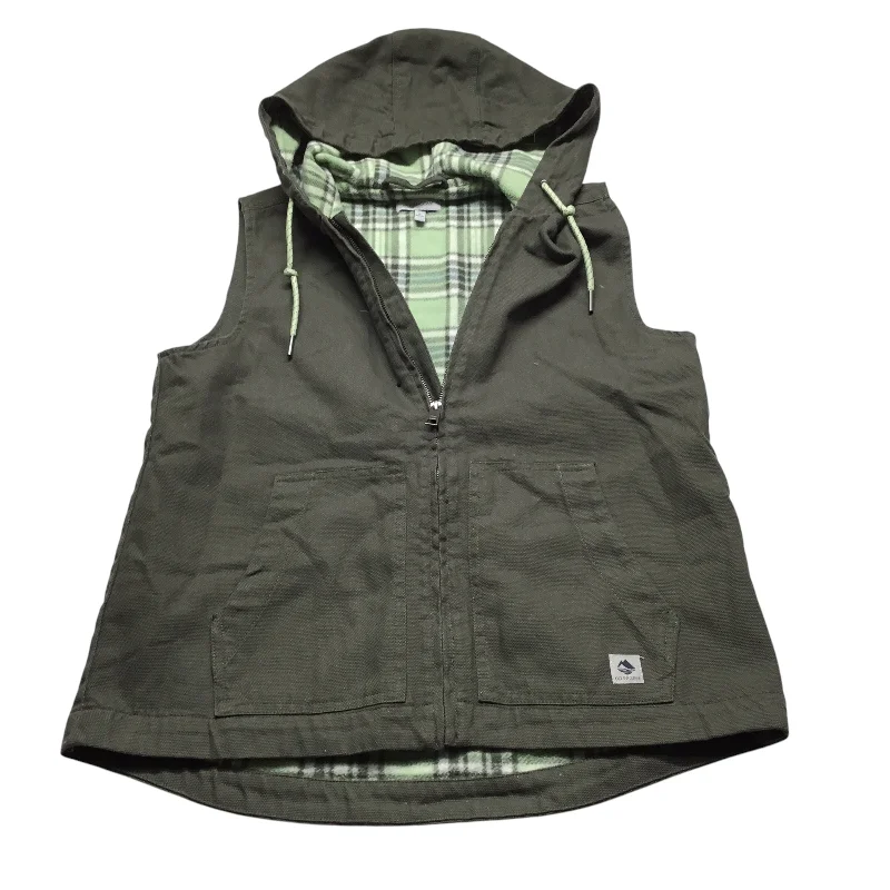 Vest Fleece By Clothes Mentor In Green, Size: S Casual Men's Japanese 