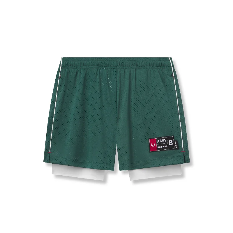 0991. Ion-Mesh 5" Liner Short - Forest Green Hip Men's Urban