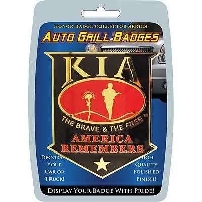 Car Grille Badge KIA Honor Confident Men's Power