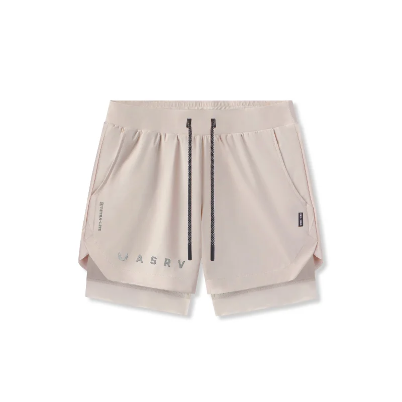 0865. Tetra-Lite® 5" Liner Short - Chai "Reflective Classic" Modern Men's Tech
