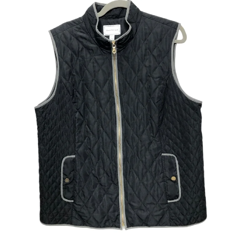 Vest Puffer & Quilted By Charter Club In Black, Size: Xxl Dynamic Men's Moto