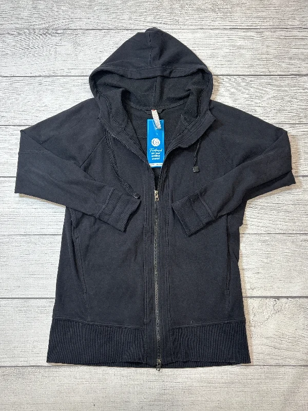 Athletic Sweatshirt Hoodie By Athleta In Black, Size: L Earthy Men's Sustainable 