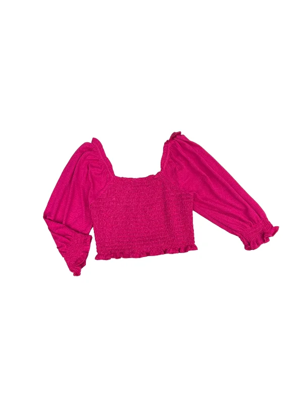 Top 3/4 Sleeve By Free People  Size: Xs Casual Men's Loose