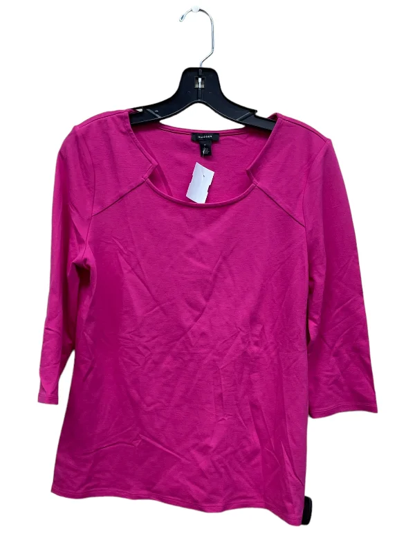 Top 3/4 Sleeve By Halogen  Size: M Athletic Men's High