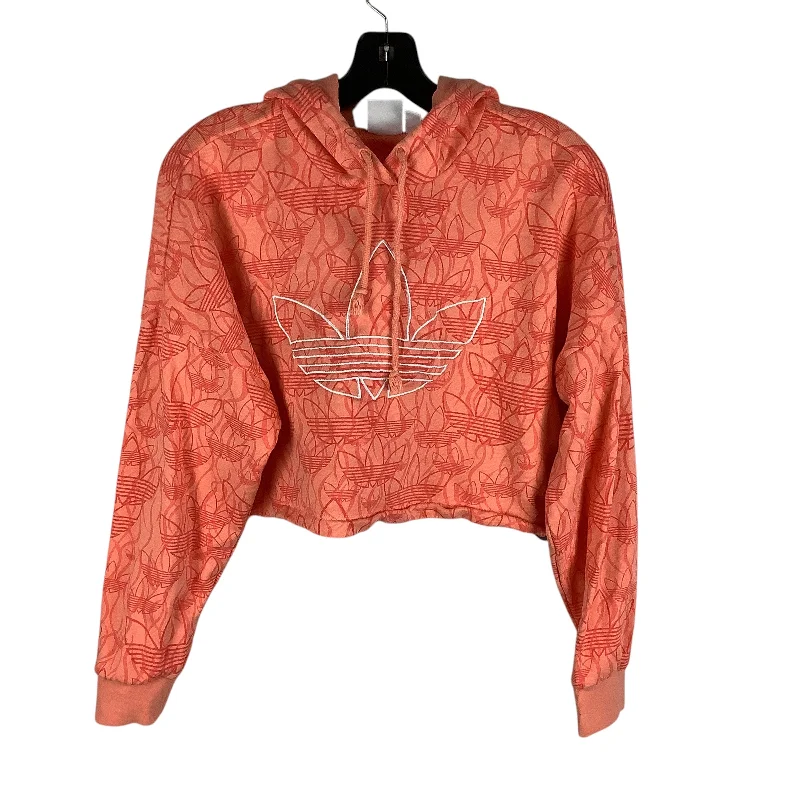 Sweatshirt Hoodie By Adidas In Pink, Size: Xs Relaxed Men's Australian 