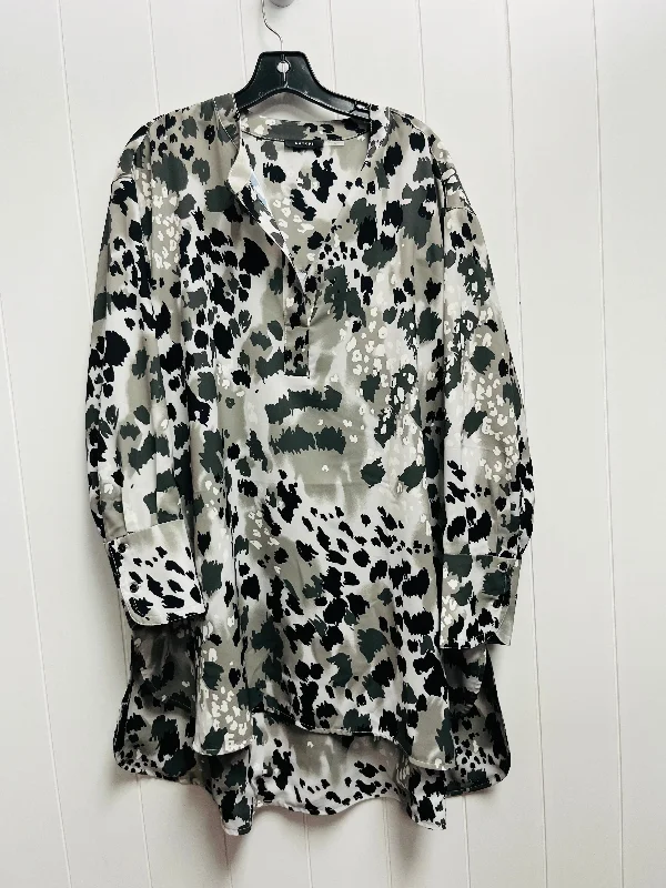 Tunic Long Sleeve By Natori  Size: M Preppy Men's College