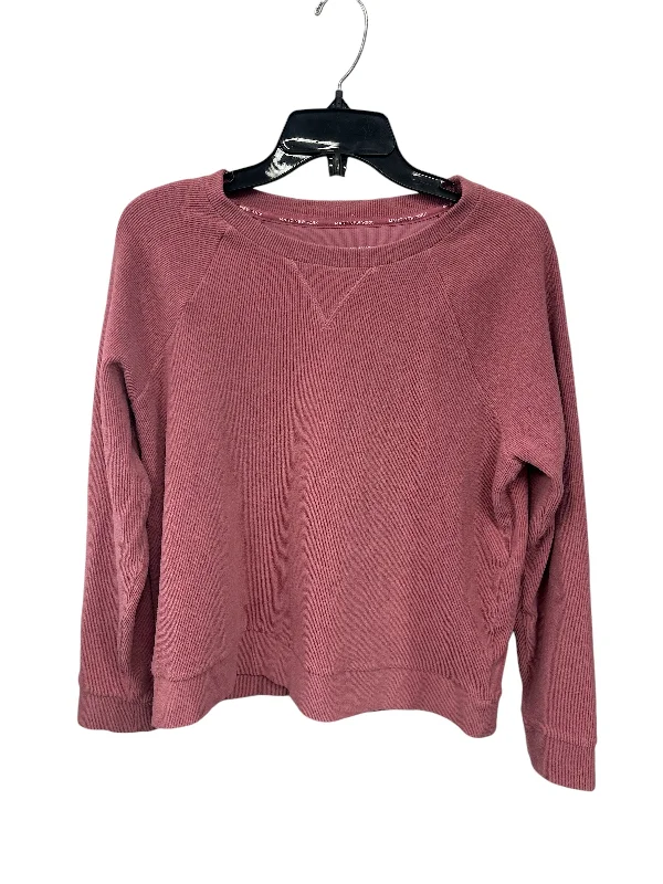 Sweatshirt Crewneck By Marc New York In Pink, Size: S Refined Men's Hand