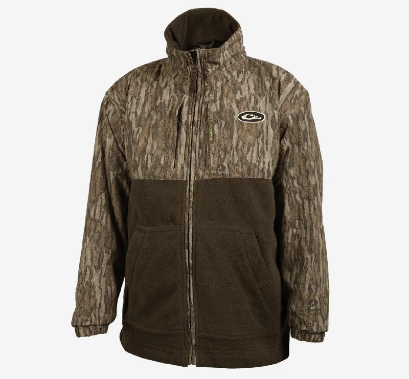 Drake MST Youth Eqwader Full Zip Jacket Monochromatic Office Style