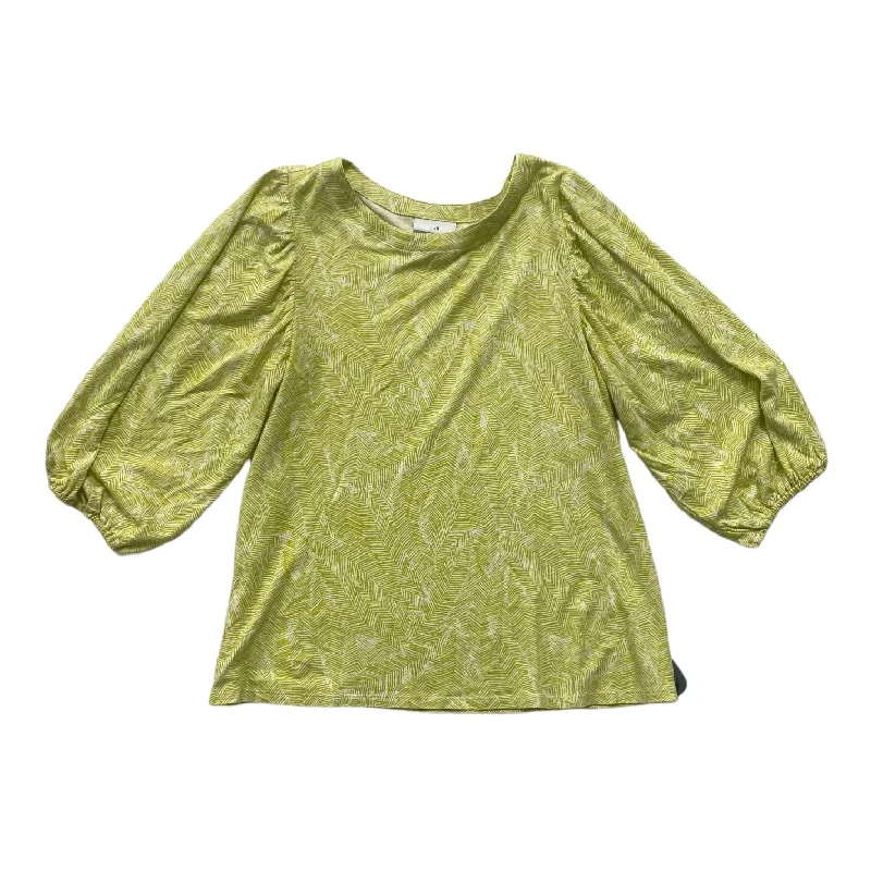 Top 3/4 Sleeve By J. Jill  Size: Xs Dapper Men's Bow