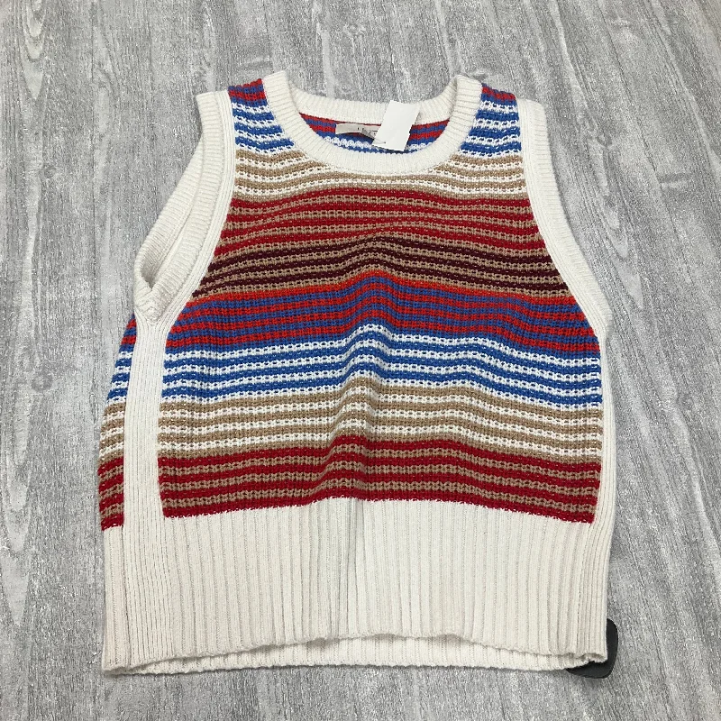 Vest Sweater By Loft In Multi-colored, Size: L Confident Men's High