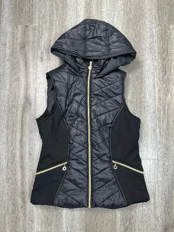 Vest Puffer & Quilted By Marc New York In Black, Size: S Polished Men's Silk
