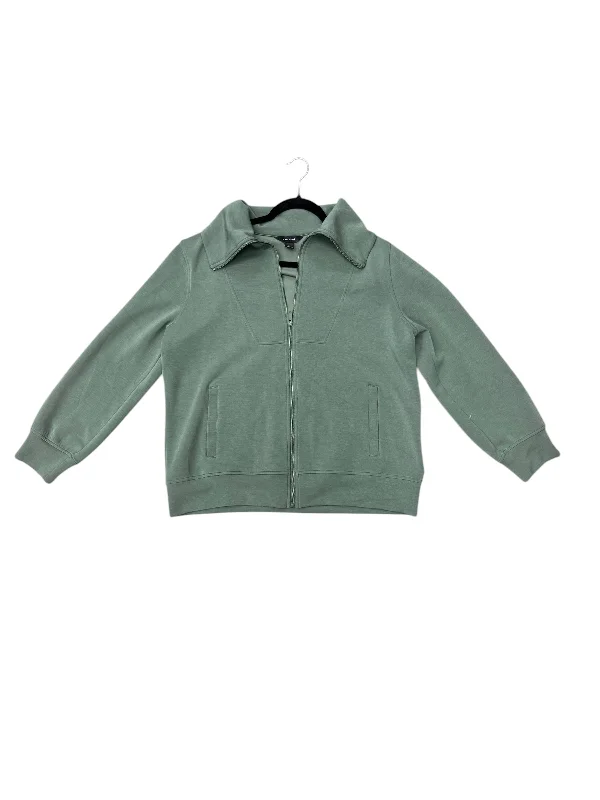 Sweatshirt Collar By Clothes Mentor In Green, Size: L Beach