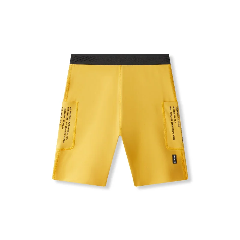 0952. WarpFlexx™ Utility Speed Short - Amber Sporty Men's Athleisure 