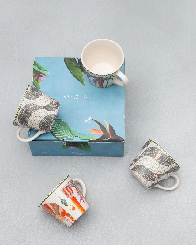 Dune Espresso Mug - Set of 4 Dynamic Men's Moto