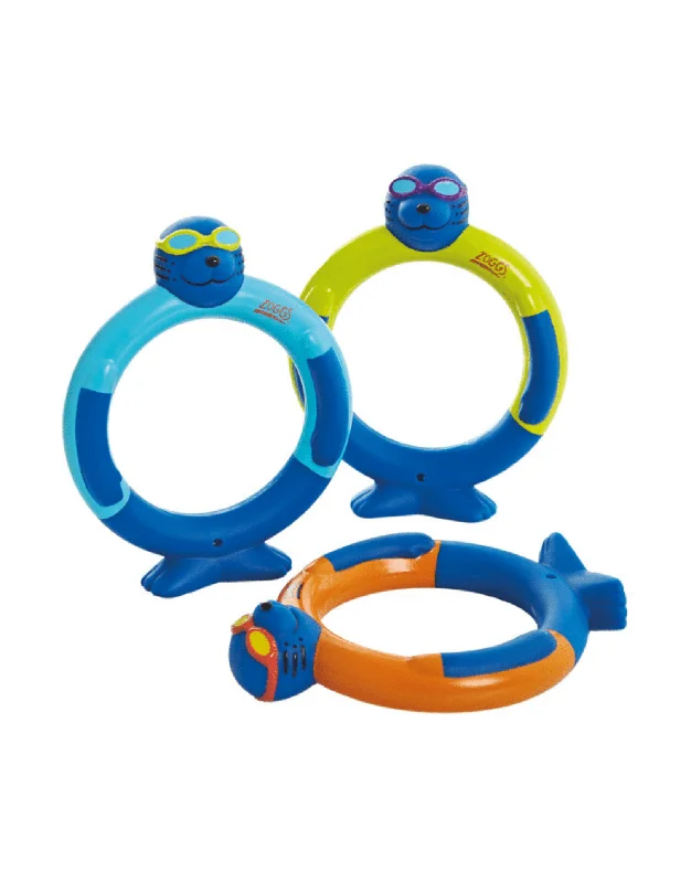 Zoggs Zoggy Dive Rings - Pack of 3 Sophisticated Men's 