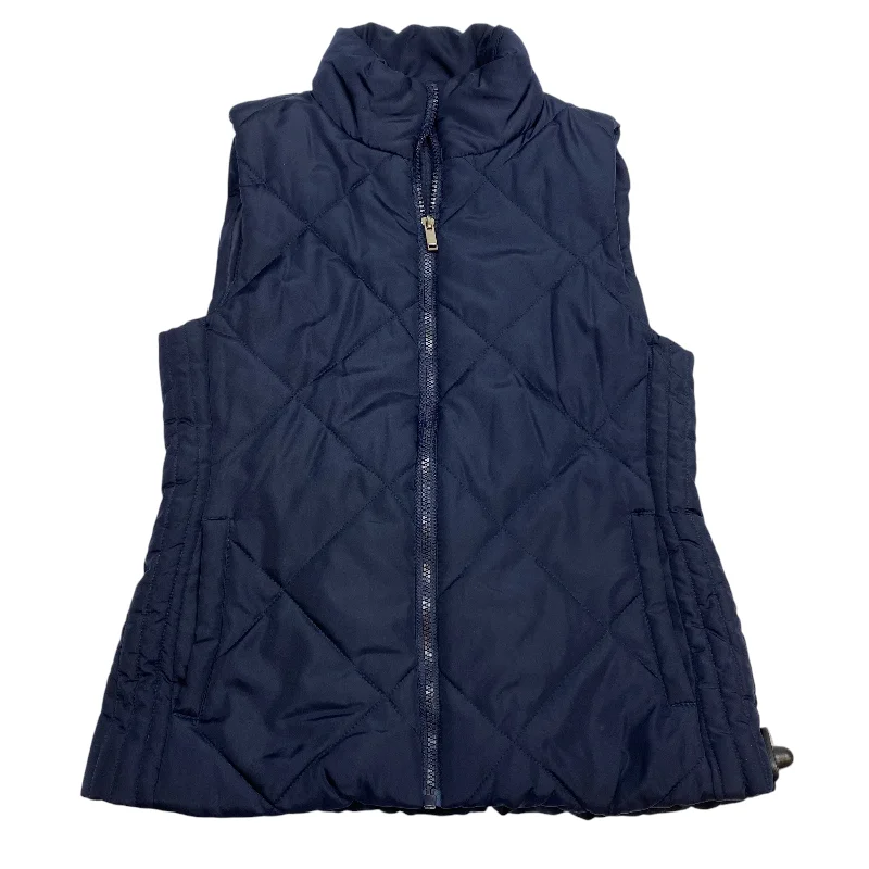 Vest Puffer & Quilted By New York And Co In Navy, Size: Xs Luxurious Men's High
