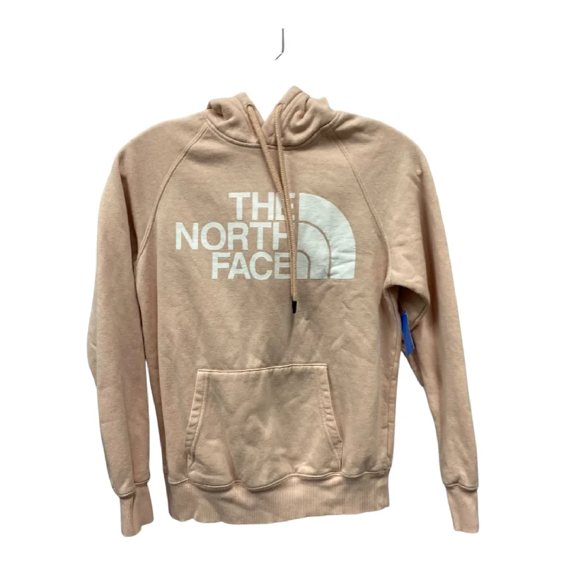 Athletic Sweatshirt Hoodie By The North Face In Pink, Size:S Gym