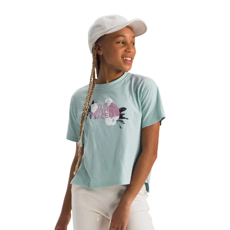 Girls' Winter Flowers S/S Graphic Tee Sharp Men's Italian