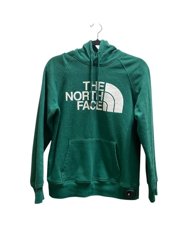 Sweatshirt Hoodie By The North Face In Green, Size: S Sporty Men's Athleisure 
