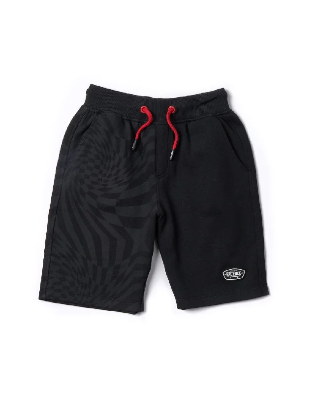 Rip It - Recycled Kids Sweatshort - Black Bold Men's Statement