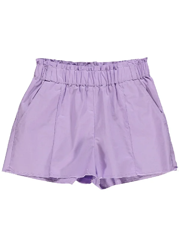 Polo Lilac Shorts Elegant Men's Cashmere