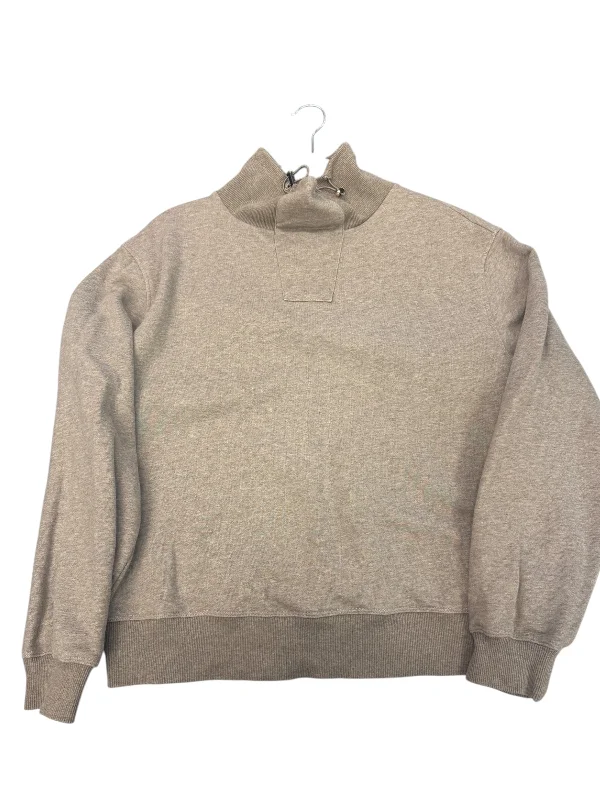 Sweatshirt Collar By Varley In Brown, Size: Xs Artistic Men's Hand