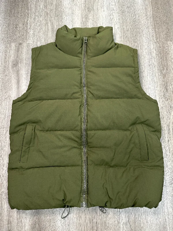 Vest Puffer & Quilted By Amazon In Green, Size: M Minimalist Men's Casual 