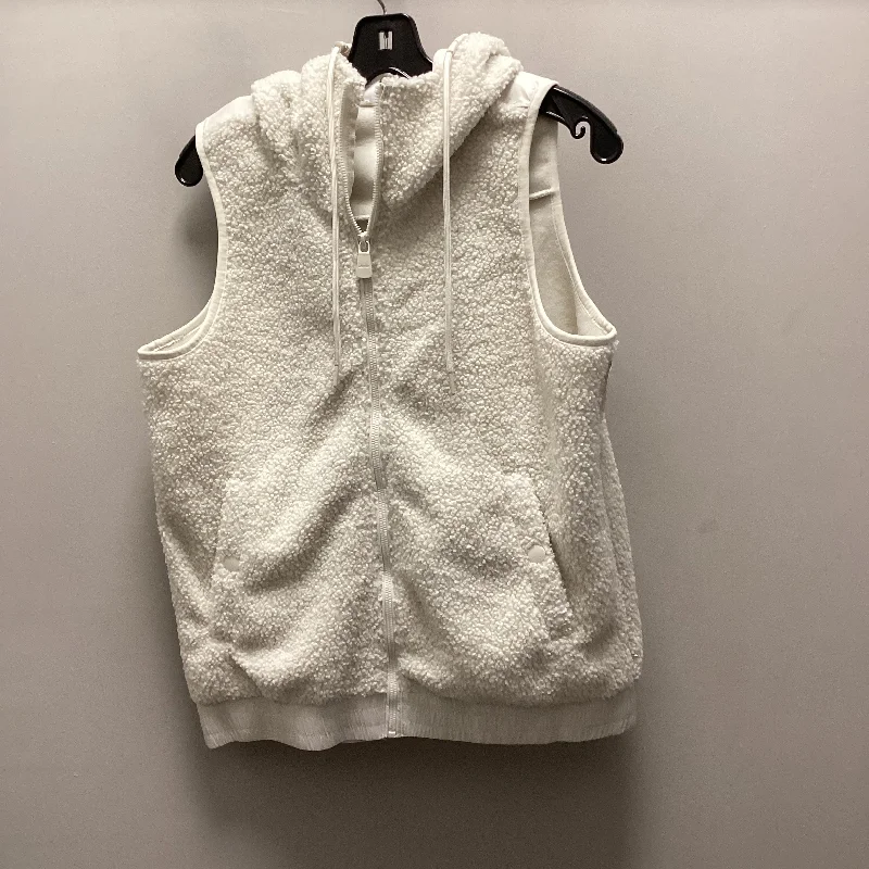Vest Fleece By Avia In White, Size: S Confident Men's Power