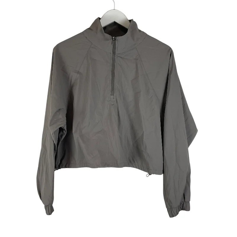 Athletic Sweatshirt Collar By 90 Degrees By Reflex In Grey, Size: M Artistic Men's Avant