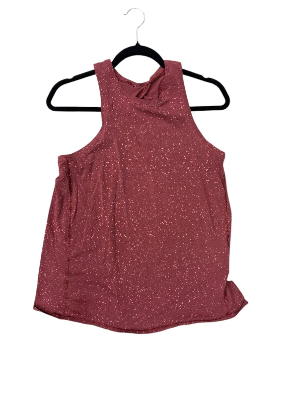 Athletic Tank Top By Lululemon In Red, Size: S Lumberjack