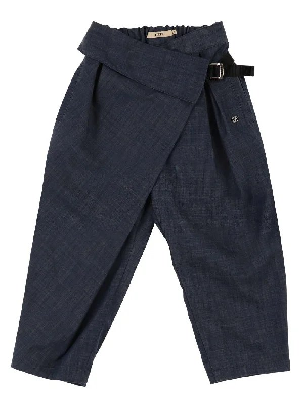 Fith Navy Indigo Pants Sharp Men's Italian
