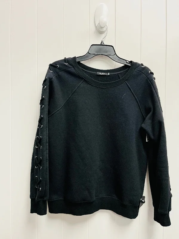 Sweatshirt Crewneck By Max Jeans In Black, Size: M Modern Men's Tech