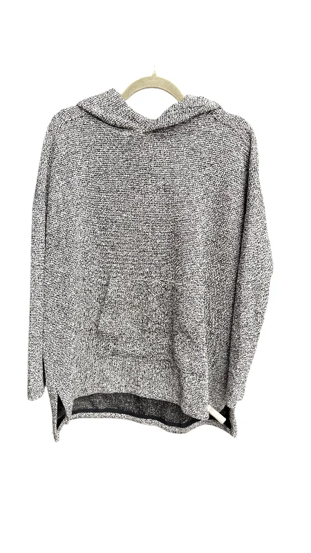 Sweatshirt Hoodie By Lou And Grey In Grey, Size: L Trendy Men's Scandinavian