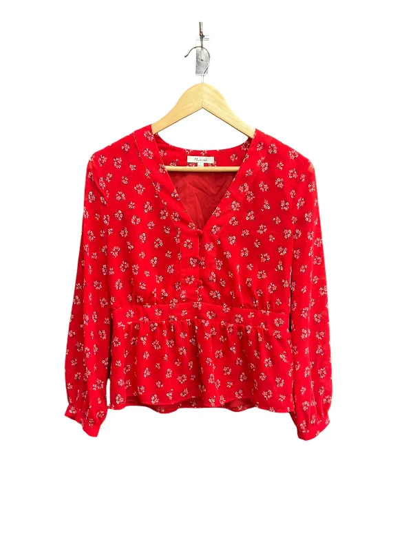 Top Long Sleeve By Madewell  Size: S Artistic Men's Hand