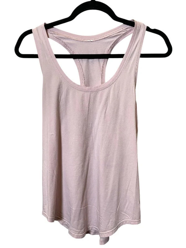 Athletic Tank Top By Lululemon In Pink, Size: S Relaxed Men's Beach
