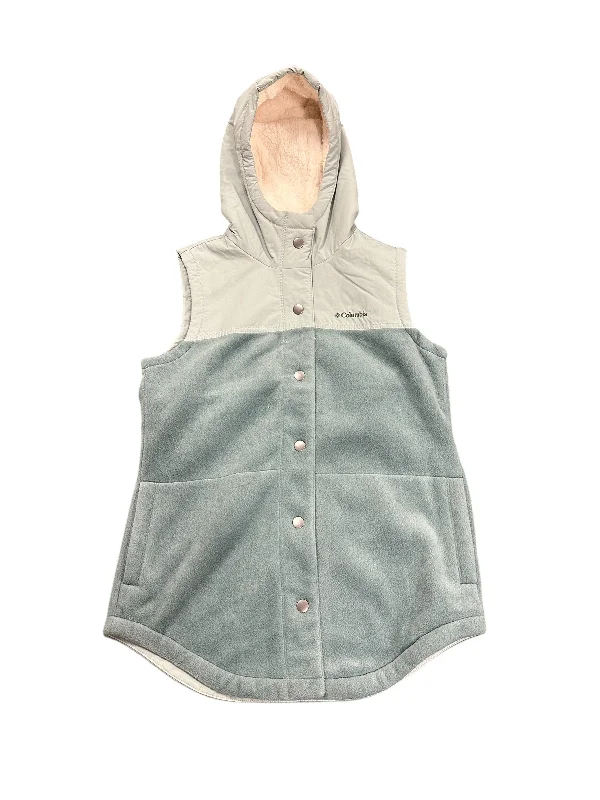 Vest Other By Columbia In Teal, Size: M Preppy Men's College