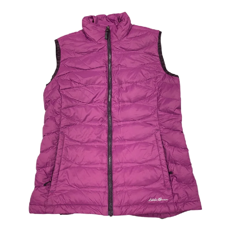 Vest Puffer & Quilted By Eddie Bauer In Purple, Size: S Preppy Men's College