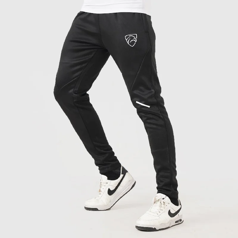 Tf-Black PolyFleece Side Cut Print Bottoms Casual Men's Short